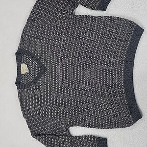 Vintage Eddie Bauer Loose Knit V-Neck Long Sleeve Grandpa Sweater Unisex